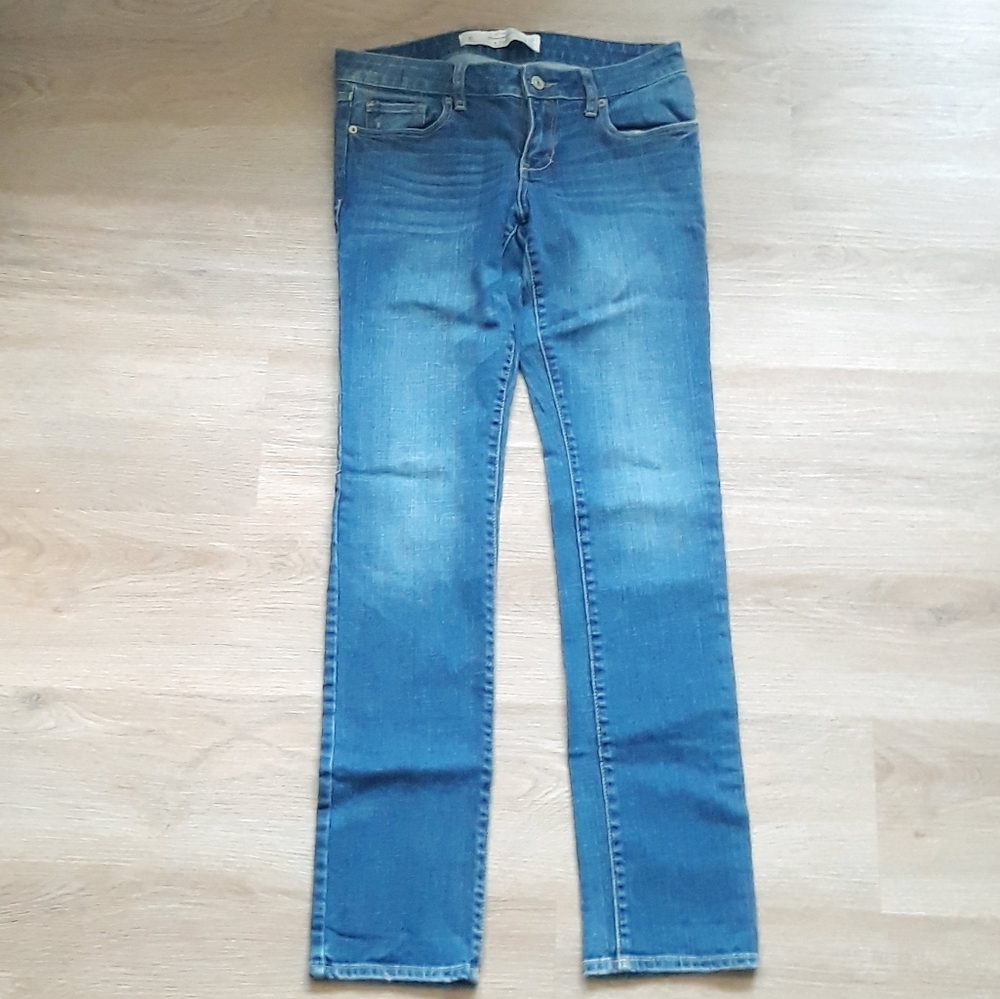 Abercrombie The A&F Skinny Jeans - Size 3/4 Medium Wash Low Rise Jeans - Picture 9 of 9